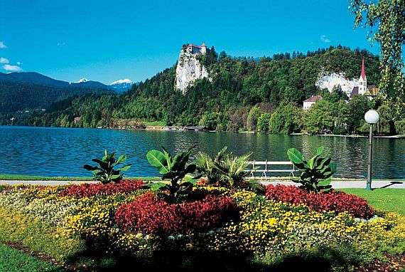 Чудесное озеро в Словении