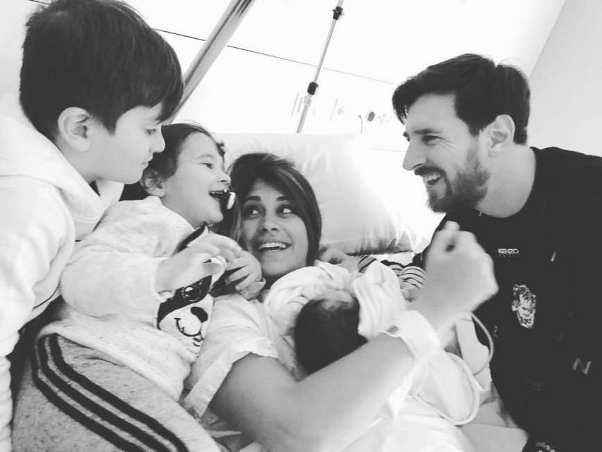 «Мы невероятно счастливы!»: у Лионеля Месси родился третий ребенок