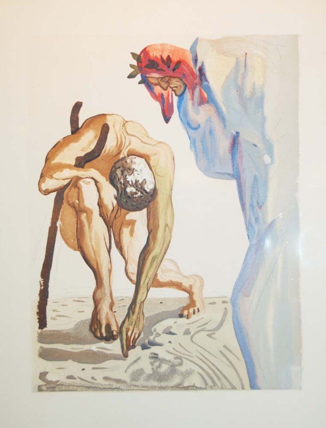 Сто ксилографий Сальвадора Дали по мотивам «Божественной комедии» Данте Алигьери покажут на выставке в Москве