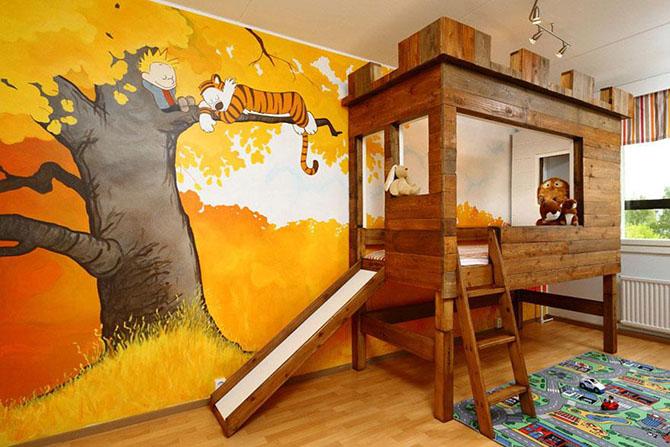 Необычный дизайн детских комнат