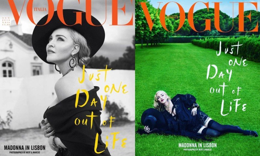 Годы не властны: Мадонна к 60-летию снялась для глянца в чулках