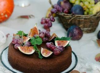 Рецепти для мультиварки: як приготувати шоколадний пиріг з сирною начинкою.