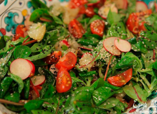 Салат з оселедцем від Юлії Висоцької.