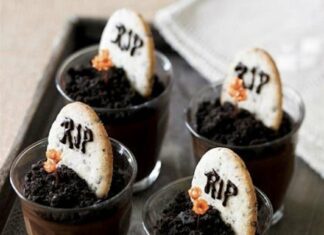 Оригінальний десерт на Хеллоуїн.