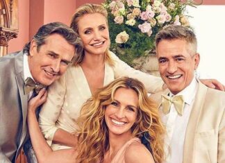 Актори фільму «Весілля кращого друга» зібралися разом через 22 роки після зйомок.