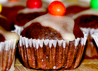 Кекси шоколадно-бананове.