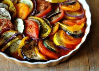 Запечені овочі.