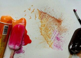 Солодкі картини або морозиво замість фарб.