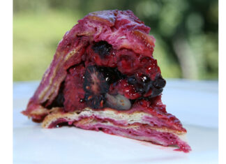 Ягідний пудинг.