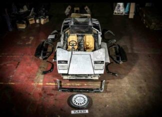 Lamborghini countach: розібраний суперкар 80-х виставили на продаж