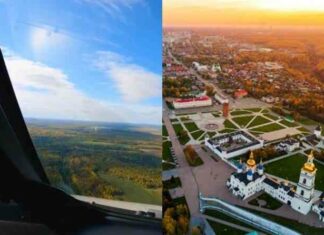 Перша в історії посадка рейсу в тобольський аеропорт ремезов! ексклюзивні кадри з кабіни пілота!