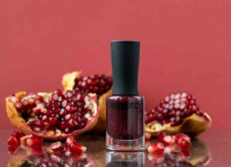 Лак для нігтів masura nail polish 1479 гранат
