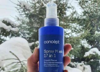 Спрей-маска для волосся 17 в 1 concept salon total repair укладання без фена