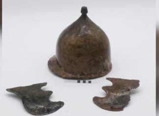 “Незвичайний” Римський шолом часів завершила війну битви, знайдений в морі біля берегів Сицилії