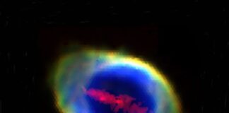 Астрономи виявили масивну залізну структуру в центрі туманності Кільце