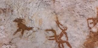 Найстаріший відомий наскельний малюнок, виявлений в Індонезії: 67 800 років
