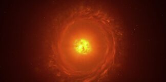 Гігантська зірка ставить у глухий кут астрономів