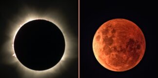 Потемні сезони: Чому сонячні та місячні затемнення завжди відбуваються парами