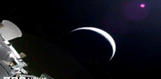 Артеміда II вибухає ближче до зворотного боку Місяця