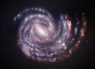 Nuestra galaxia está rota
